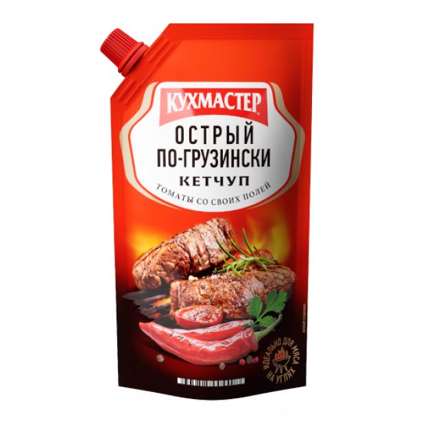 Кухмастер Кетчуп, Острый, по-грузински, 350 гр.