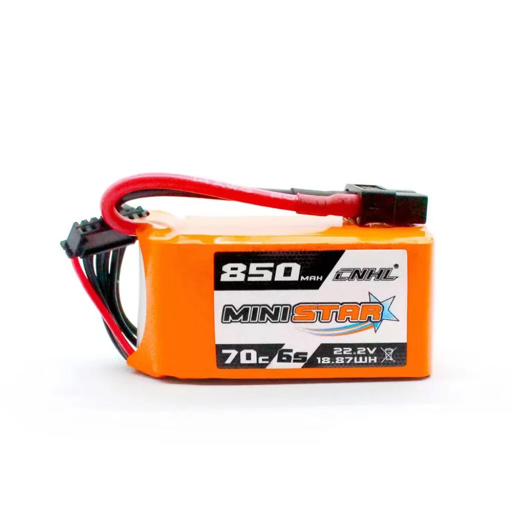 Аккумулятор CNHL Lipo 6S 22,2 В 850 мАч 70C Ministar Series XT60