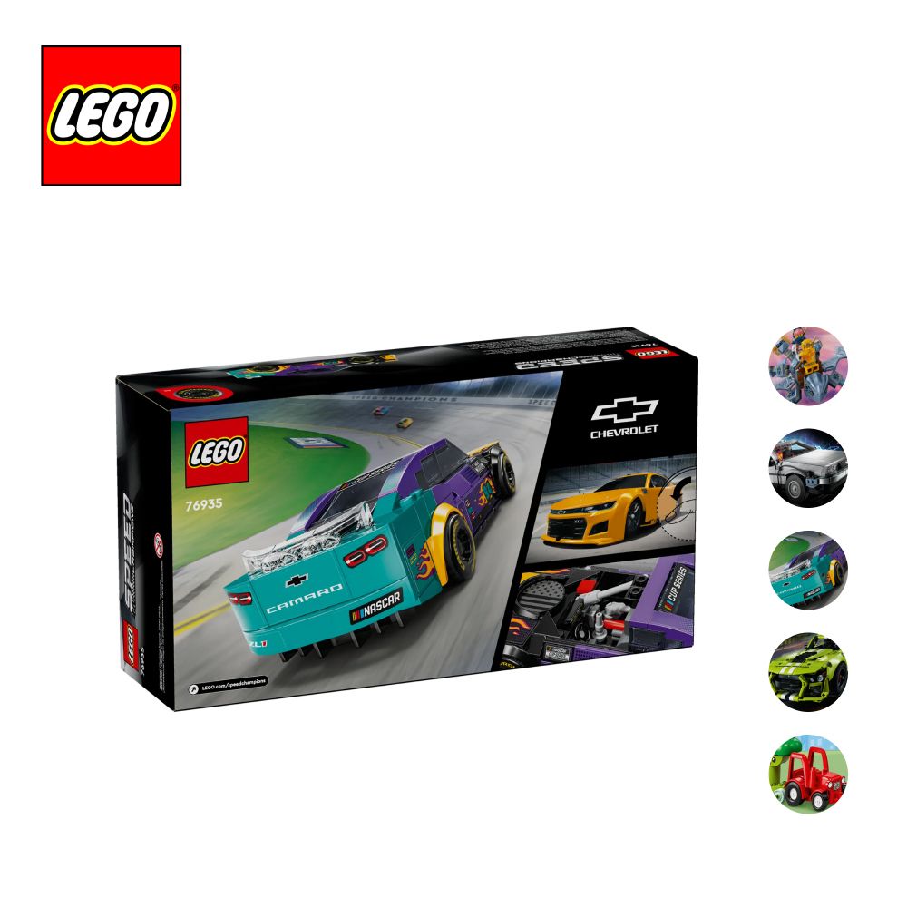 Конструктор LEGO Speed Champions "Chevrolet Camaro ZL1", 328 деталей, возраст от 9+, 76935