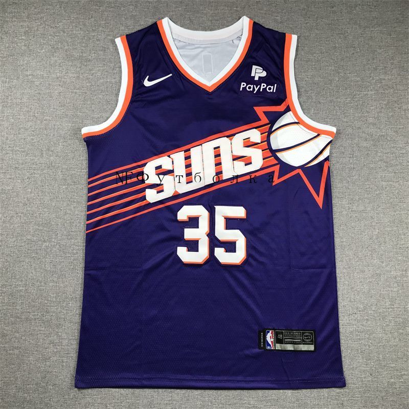 Форма баскетбольная NBA Jerseys Phoenix Suns баскетбольная майка  Kevin Durant #35 Basketball jerseys Баскетбольный футболки жилет спортивная рубашка