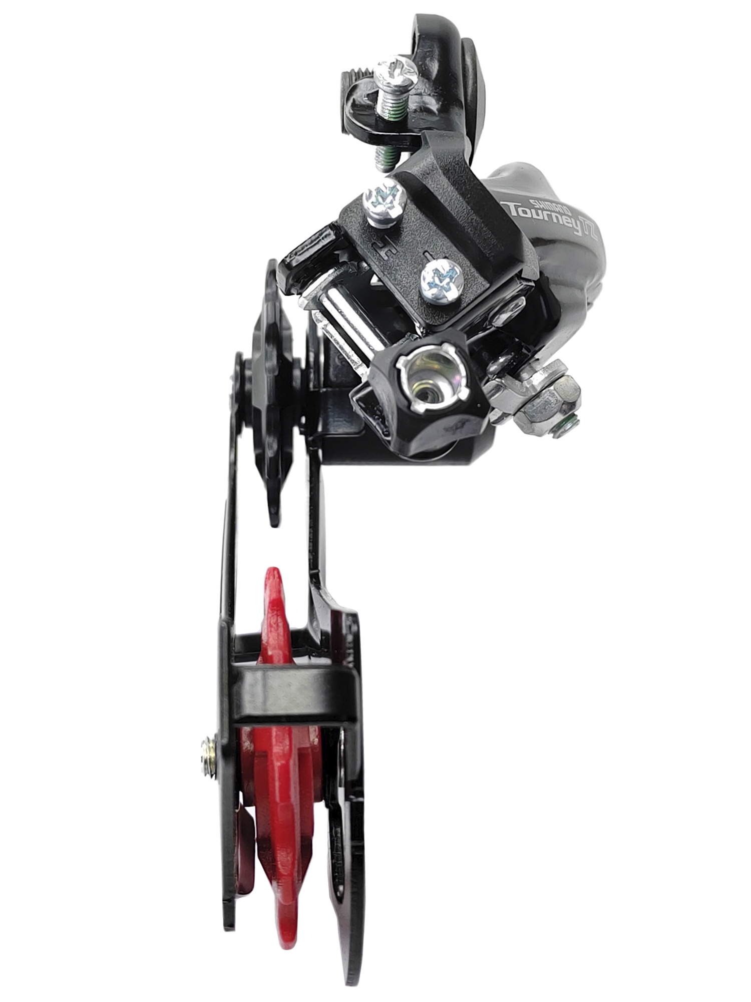 Shimano Переключатель задний для велосипеда RD-TZ500, серия Tourney TZ, 6 скоростей, крепление на петух (болт), черный — Товары для велоспорта — фото 3