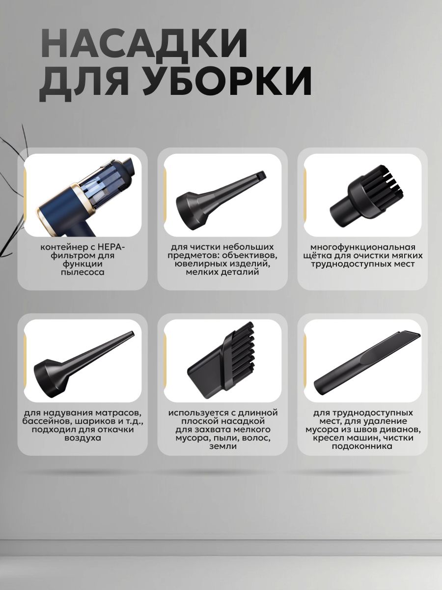 Воздуходувка аккумуляторная портативная ветродуйка(图5)