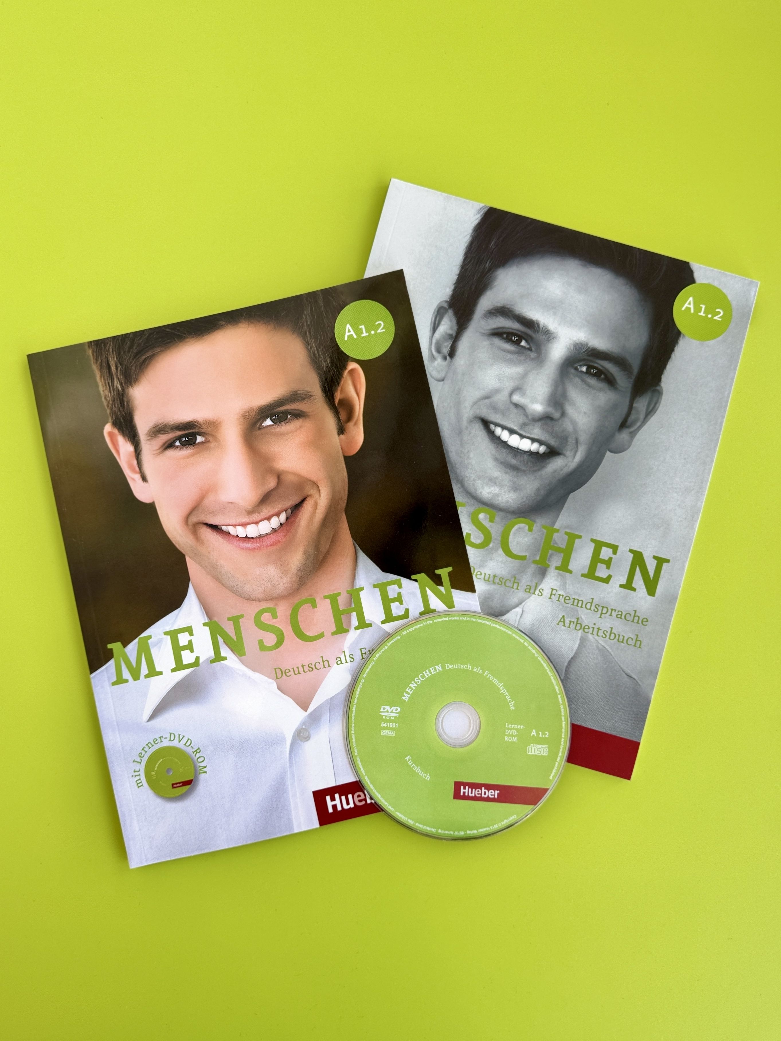 MenschenA1.2:Kursbuch(учебник)+Arbeitsbuch(рабочаятетрадь)+диск(полныйкомплект)|SpechtFranz