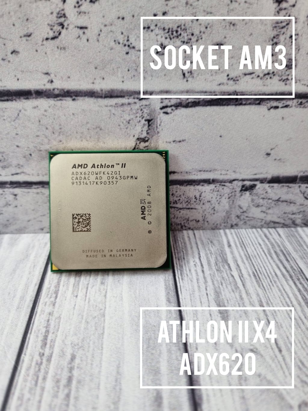 ПроцессорSocketAM3AthlonIIx4ADX620ADX620WFK42GI.Товаруцененный