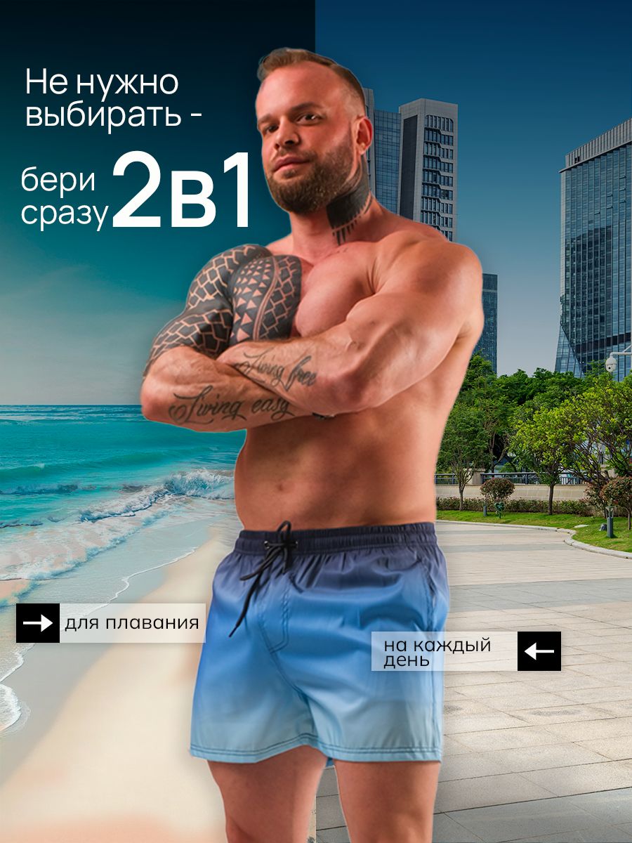 Шорты для плавания шорты BRANDDI Пляжные шорты 2025 короткие, 1 шт(图5)