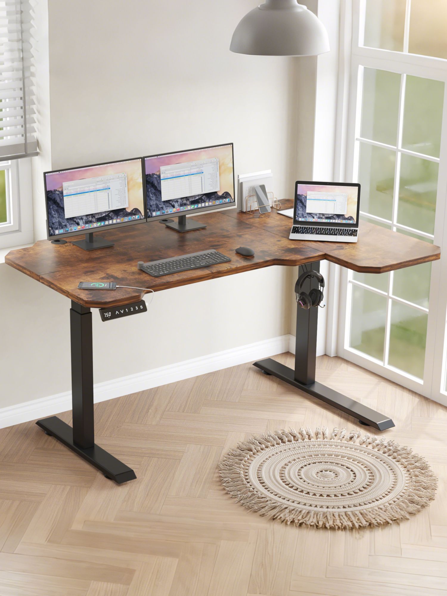 Стол компьютерный с подъемным механизмом GEEKRIG 1SJ01170