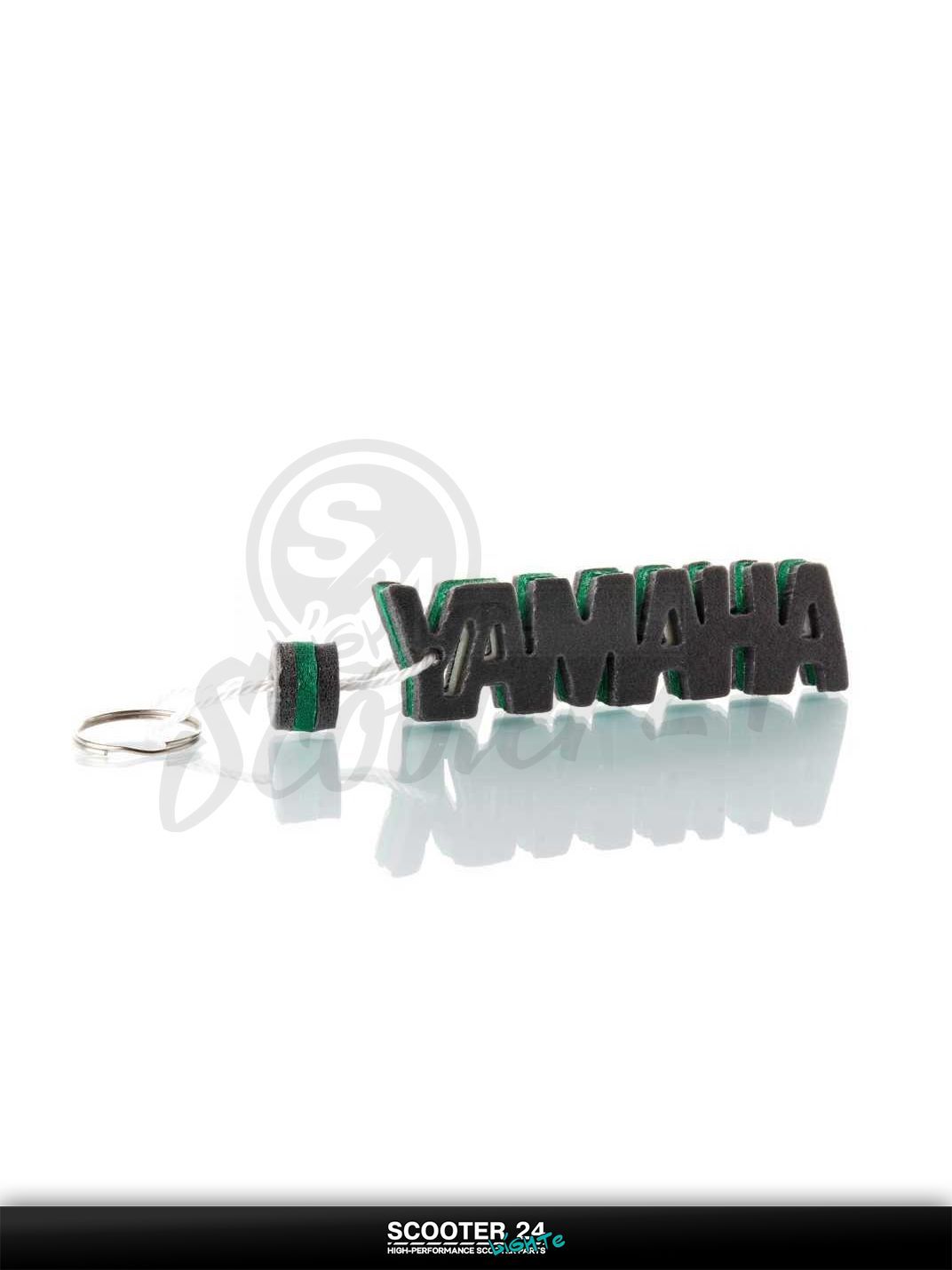 Брелок YAMAHA "SALO" (каучук, зеленый) на мотоцикл мопед и скутер / эндуро / питбайк