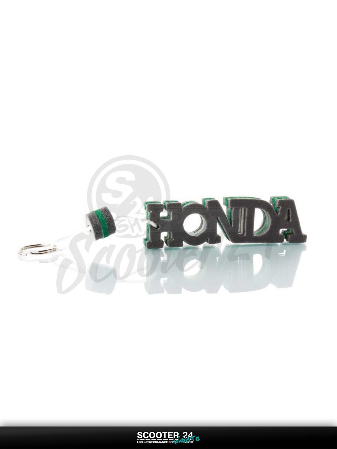 Брелок HONDA "SALO" (каучук, зеленый) на мотоцикл мопед и скутер / эндуро / питбайк