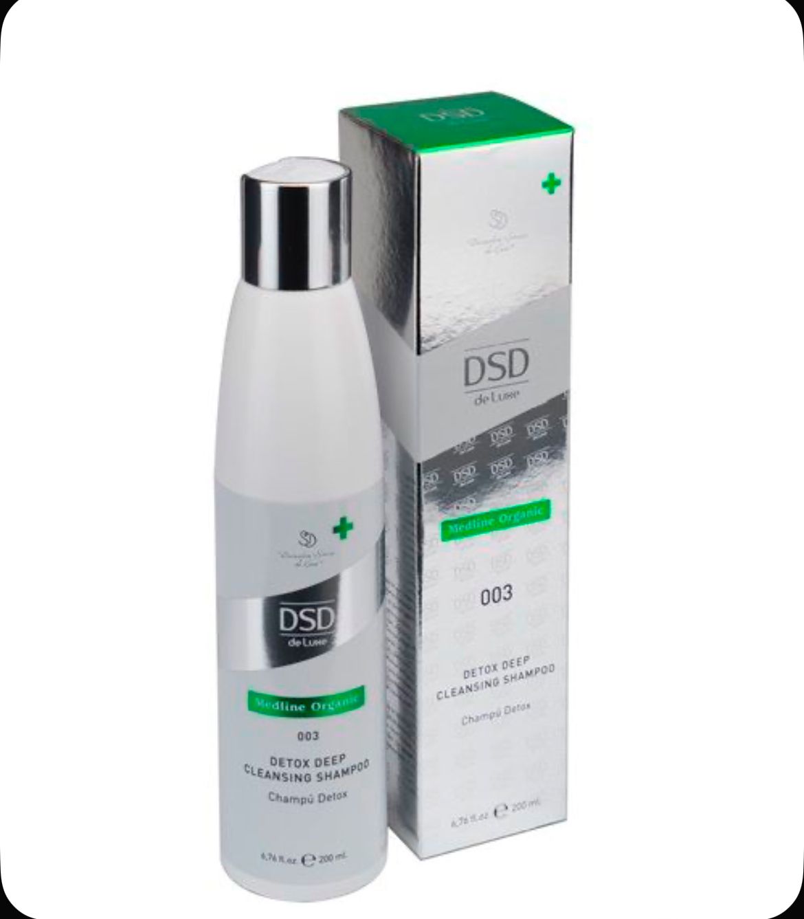 DsD de Luxe - 003 Detox Deep Cleansing Shampoo Детокс шампунь для глубокого очищения 200 мл DSD de Luxe
