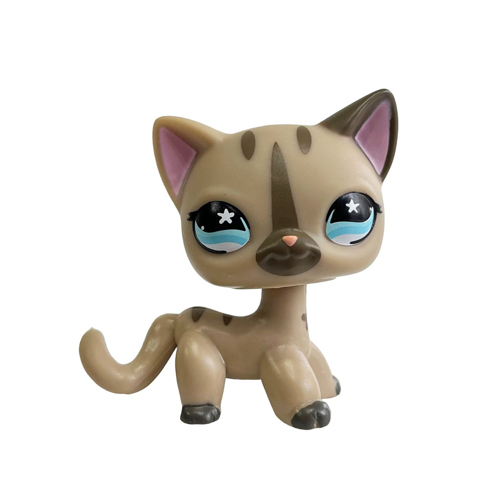 Littlest Pet Shop кошка LPS 468 ,У серого котенка пара розовых ушек ...