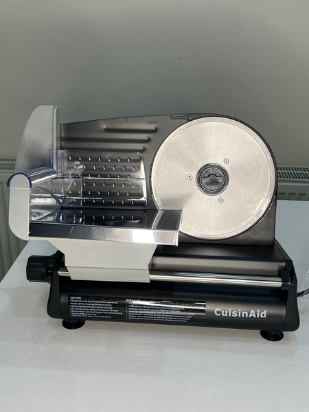 Слайсер CuisinAid CD-MS190BSK, ломтерезка электрическая для нарезки ...