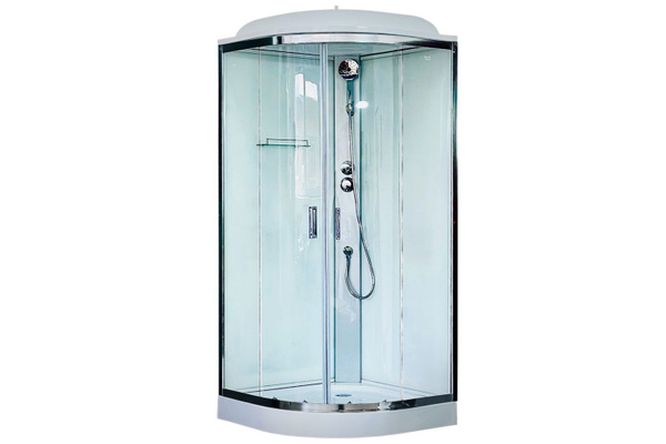 Душевая кабина Royal Bath 90х90х217 см, Низкий поддон арт RB90HK5-WT-CH ...