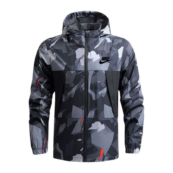 Плащ Мужской Nike черный Длинный, размер 50 Полиэфирное волокно Другое ...