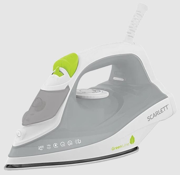 Характеристики Утюг Scarlett GREEN LINE WHITE SC-SI30K60 подробное ...