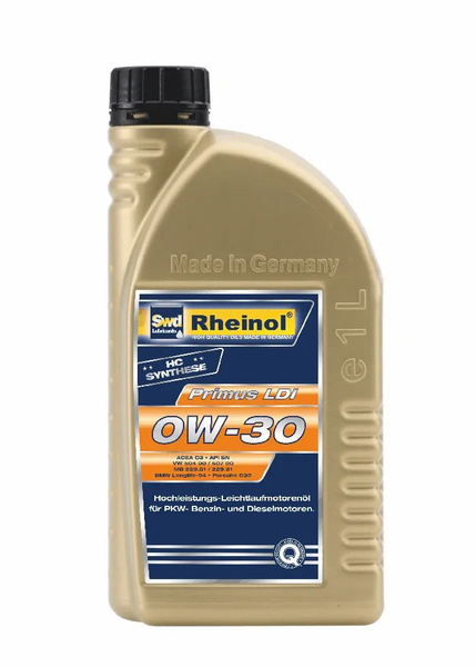 Масло моторное SWD Rheinol 0W-30 Синтетическое - купить в интернет ...