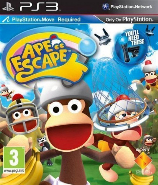 Игра Ape Escape для Move (PlayStation 3, Русская версия) купить по ...