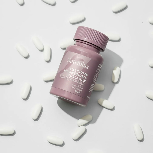 Nutriplus таблетки с кальцием, магнием и коллагеном 30 шт - купить с ...