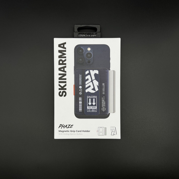 Картхолдер MagSafe Skinarma Phaze для Apple iPhone/ Картхолдер на ...