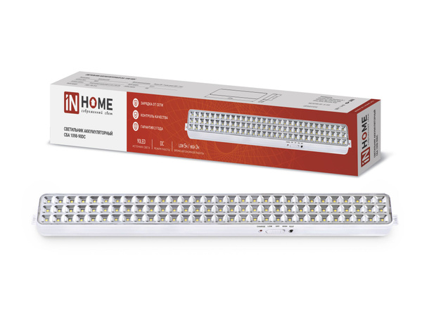 Светильник аварийный светодиодный СБА 1098-90DC 90 LED 2.2Ah lithium ...