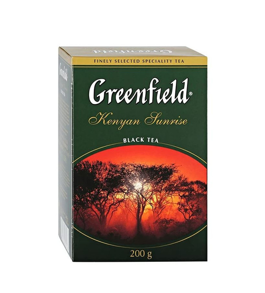 Чай черный листовой Greenfield Kenyan Sunrise /200 гр. - купить с ...