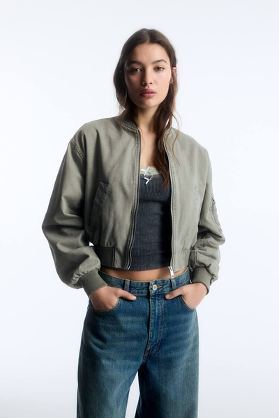 Бомбер Pull&Bear - купить с доставкой по выгодным ценам в интернет ...