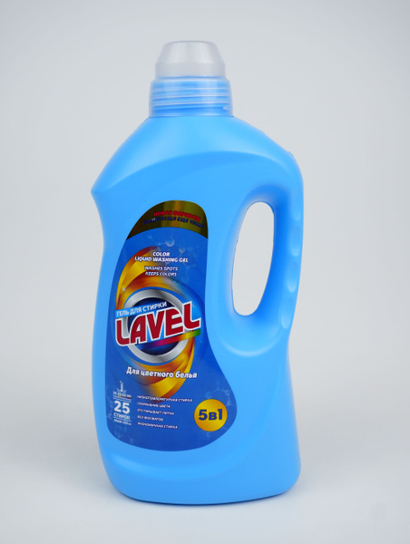 Гель для стирки цветного белья Lavel Яркость цвета 1,5л - купить с ...