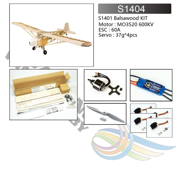 Электрический профессиональный самолет RC Balsa Wood 1,8M Самолет с ...