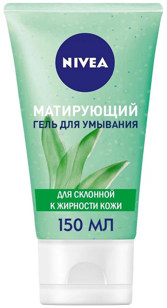 Матирующий гель для умывания NIVEA Aqua effect очищающий для ...