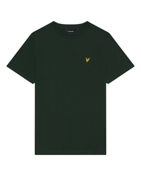 Футболка Lyle & Scott, размер 48, цвет темно-зеленый, 100% хлопок ...