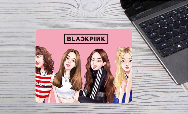 Коврик для мыши горизонтальный Blackpink, Блэкпинк №17 - купить с ...