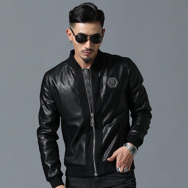 Куртка кожаная PHILIPP PLEIN - купить с доставкой по выгодным ценам в ...