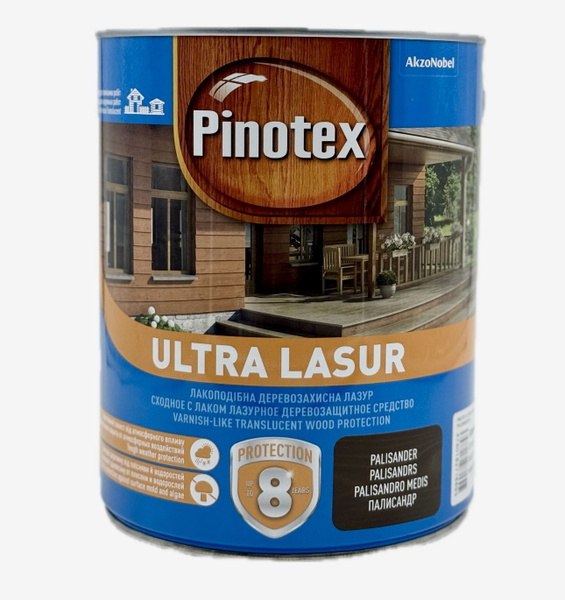 Характеристики Pinotex Ultra защитная влагостойкая лазурь с воском для ...