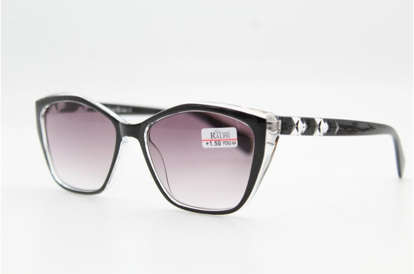 Готовые очки для зрения с тонированными линзами (черные) - купить с ...