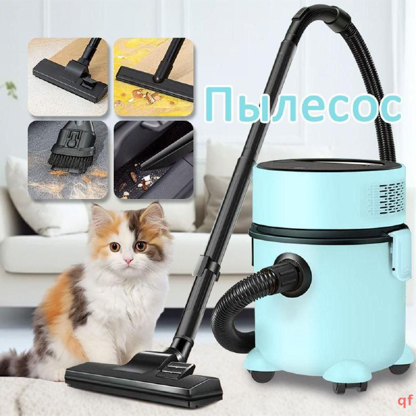 Моющий пылесос Haier 728582CB9CB54E4AA52E88F4BB089E8F, черный, синий ...