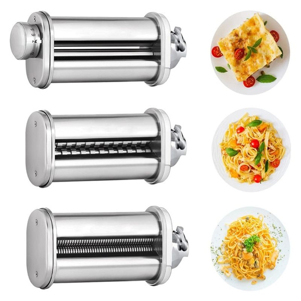 Насадка для резки спагетти из нержавеющей стали, легко устанавливается ...