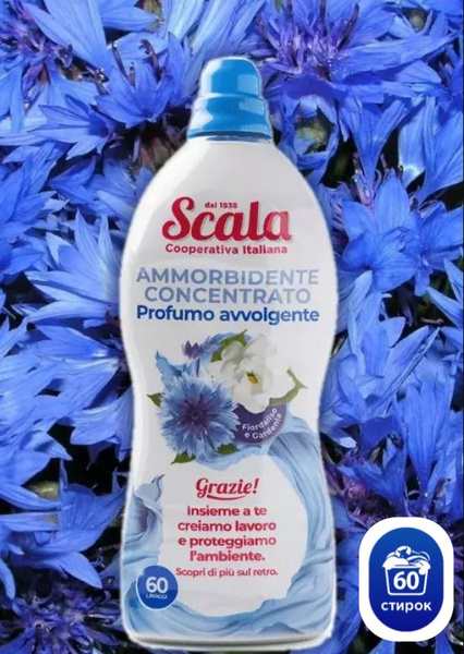 Кондиционер для стирки белья Fiordaliso e Gardenia с ароматом василька ...