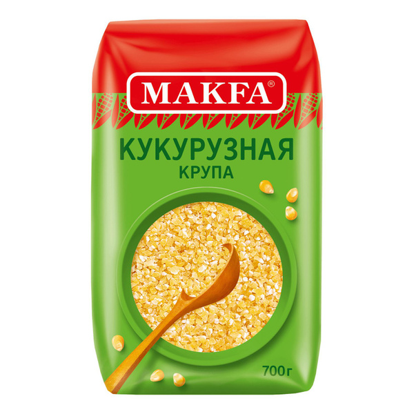 Крупа кукурузная Makfa 700 г 2шт - купить с доставкой по выгодным ценам ...