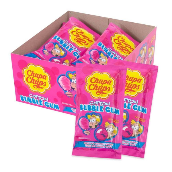 Chupa Chups сладкая вата жевательная 12 штук - купить с доставкой по ...