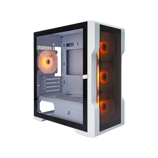1STPLAYER TRILOBITE T3-G ARGB White - mATX , Компьютерный корпус ...