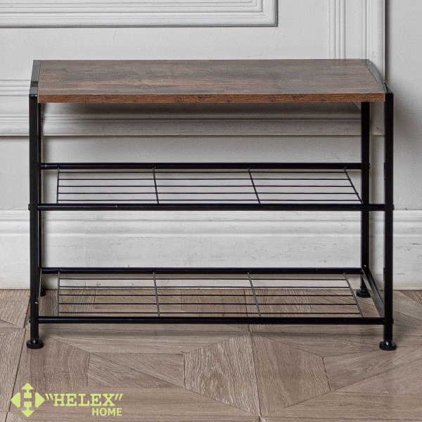 Обувница Helex для прихожей Home W-50, Сталь, 63x30x43 см - купить по ...