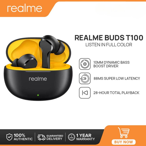Наушники Внутриканальные realme T100 - купить по доступным ценам в ...