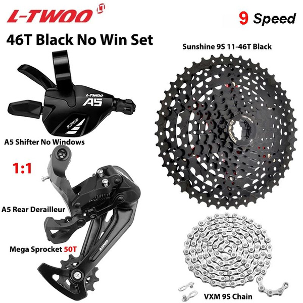 L-TWOO A5, группа 1x9, переключение SL-R/RD (Без окном), кассета