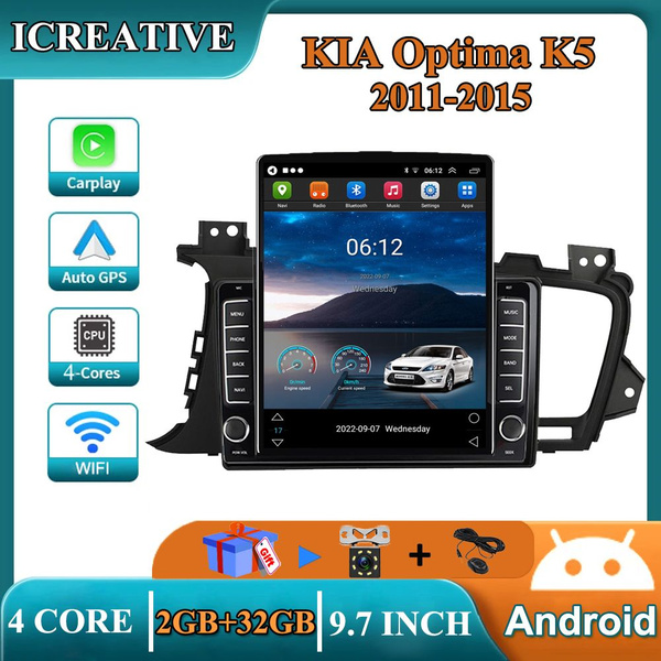 Штатная магнитола 2 дин Андроид 2+32Гб КИА Оптима К5/KIA Optima K5 2011 ...