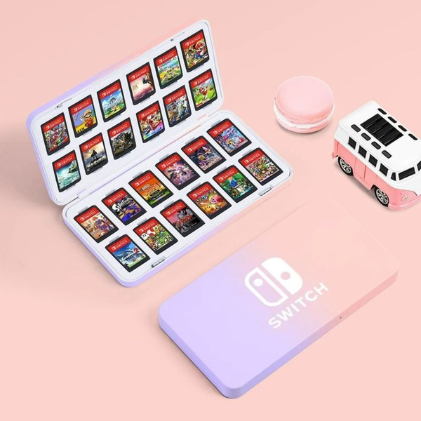 24 слота игровой карты Nintendo магнитная абсорбционная коробка ...