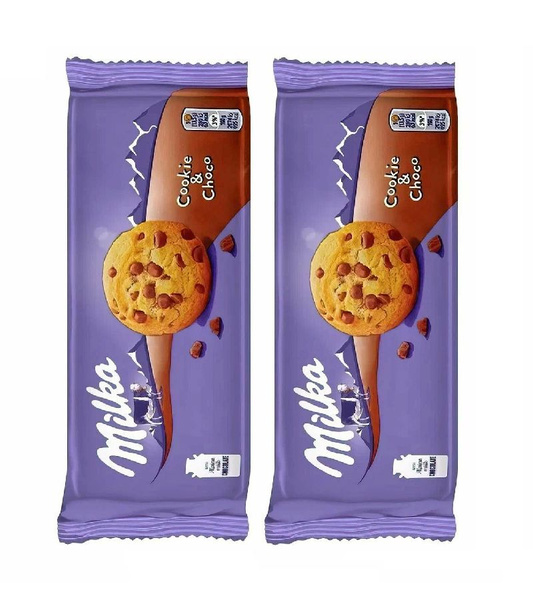 Печенье Milka Choco & Cookie с шоколадной крошкой, 135 г х 2 шт ...