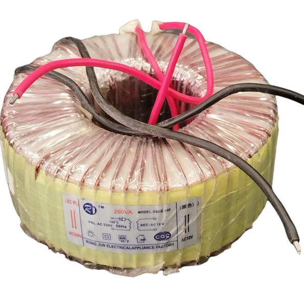 Трансформатор тороидальный трансформатор DSHB-160 105W с 220V на 12V ...
