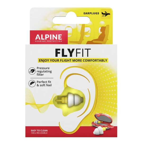 Беруши для полёта Flyfit, Alpine - купить с доставкой по выгодным ценам ...