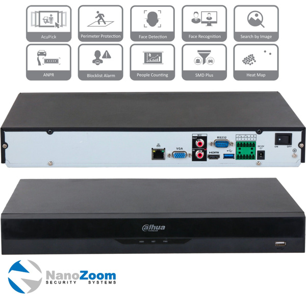 Dahua DHI-NVR5216-EI - 16 канальный видеорегистратор для камер ...