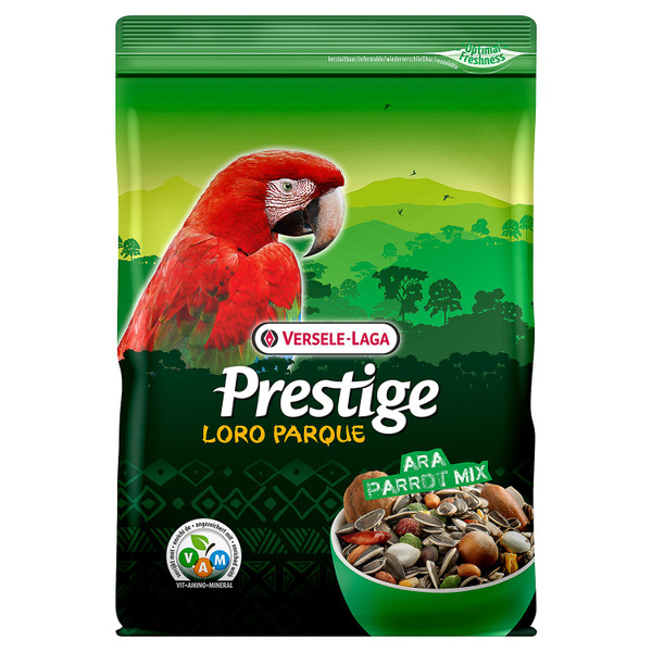 Корм для крупных попугаев Prestige PREMIUM Ara Parrot Loro Parque Mix ...