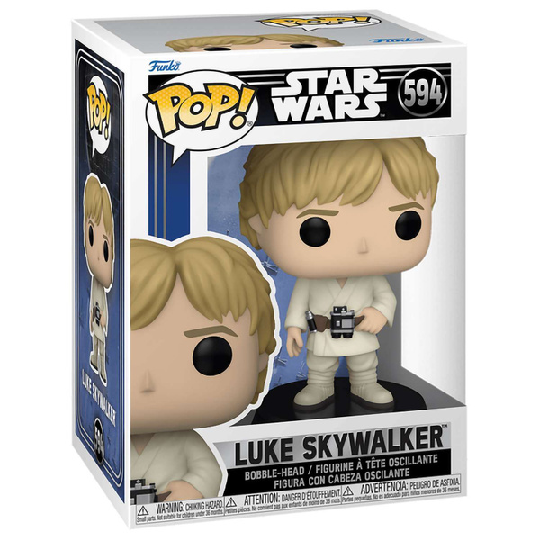 Фигурка Funko POP! Bobble Star Wars Ep 4 ANH Luke Skywalker (594) 67536 ...